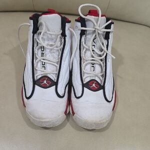 Jordan Kids Sneakers White and Red